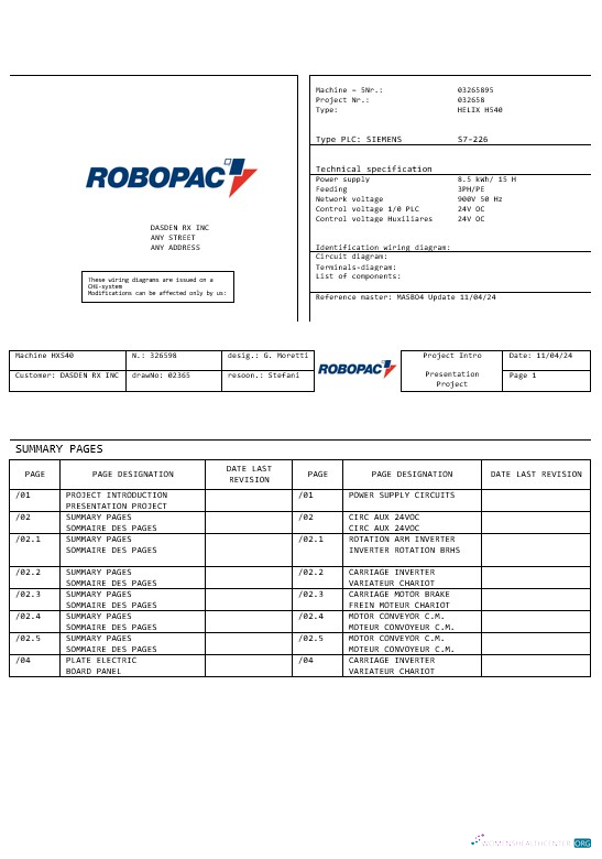 Download ITALY ROPOBAC SYSTEMI business utility bill Word and PDF template Photoshop template
